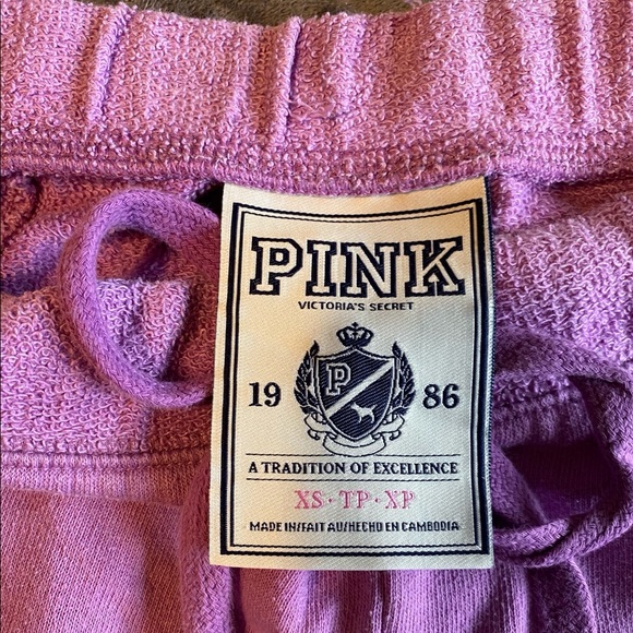 PINK Victoria’s Secret boyfriend sweatpants - Picture 2 of 7